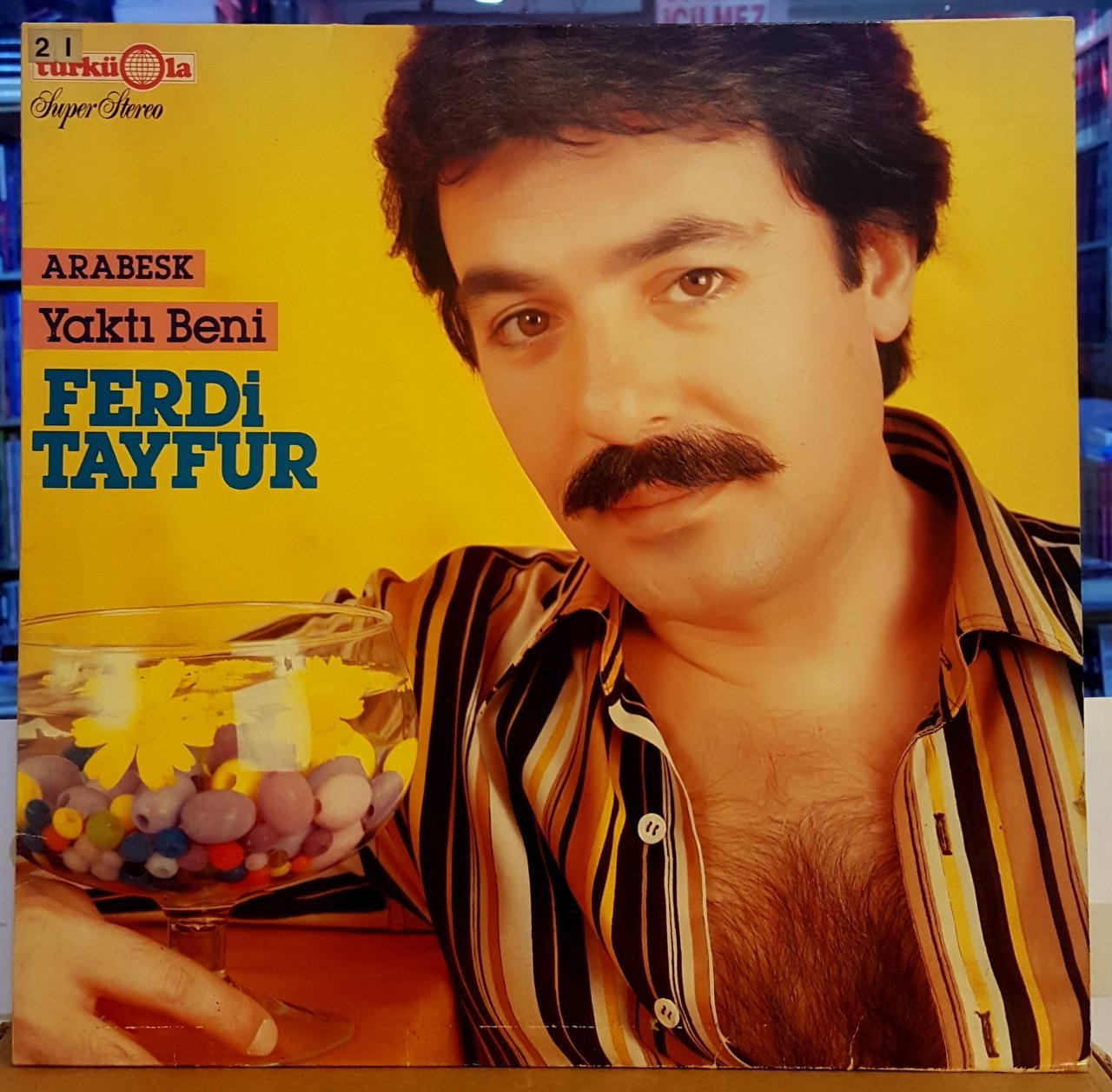 FERDİ TAYFUR - YAKTI BENİ - LP TÜRKÜOLA ALMAN BASKI SIFIR GİBİ 2.EL
