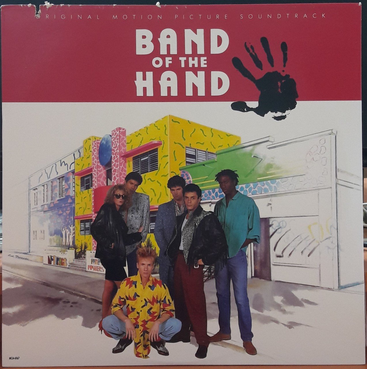 BAND OF THE HAND - SOUNDTRACK (1986) - PLAK 2.EL