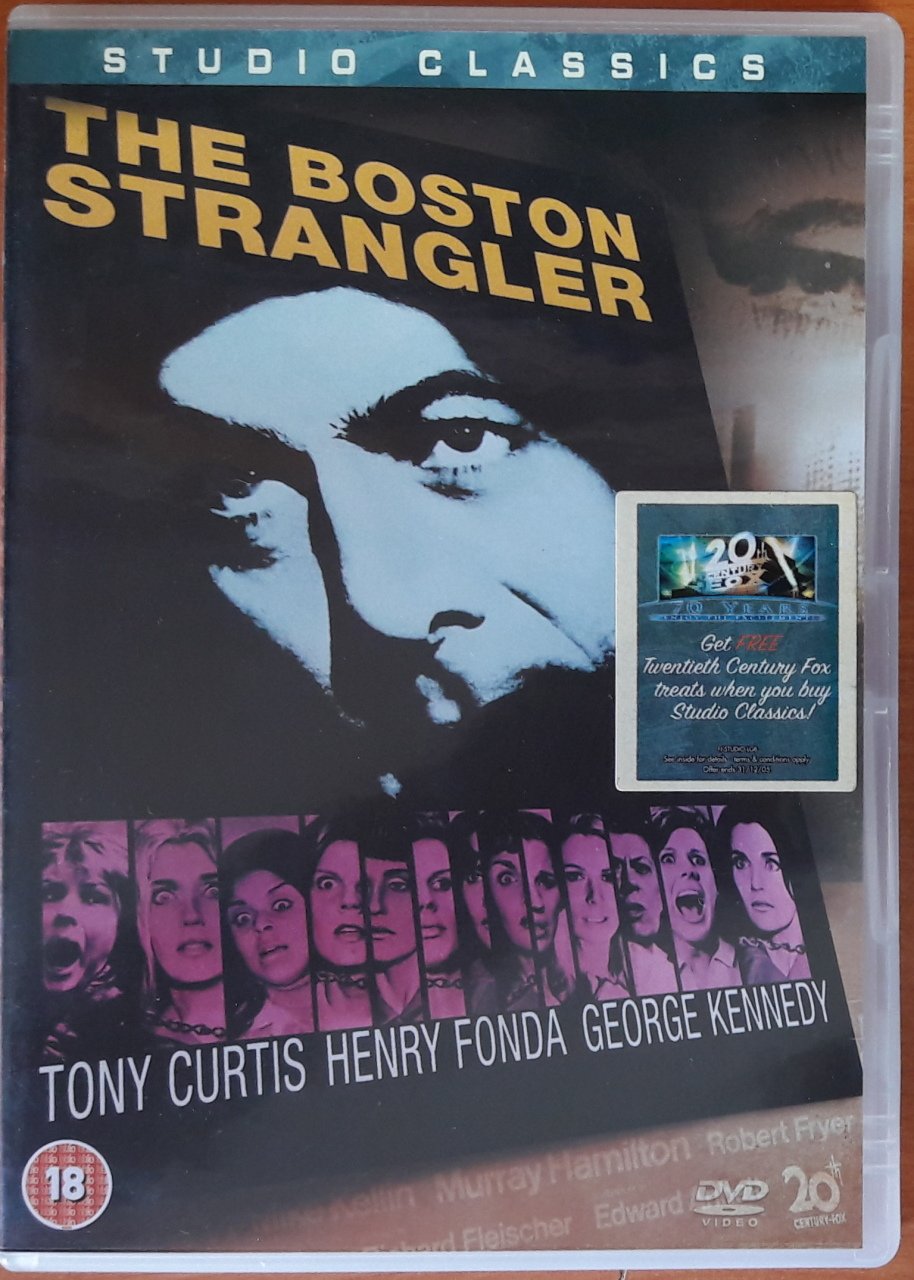 THE BOSTON STRANGLER - TONY CURTIS - HENRY FONDA - DVD 2.EL TR ALTYAZI YOKTUR