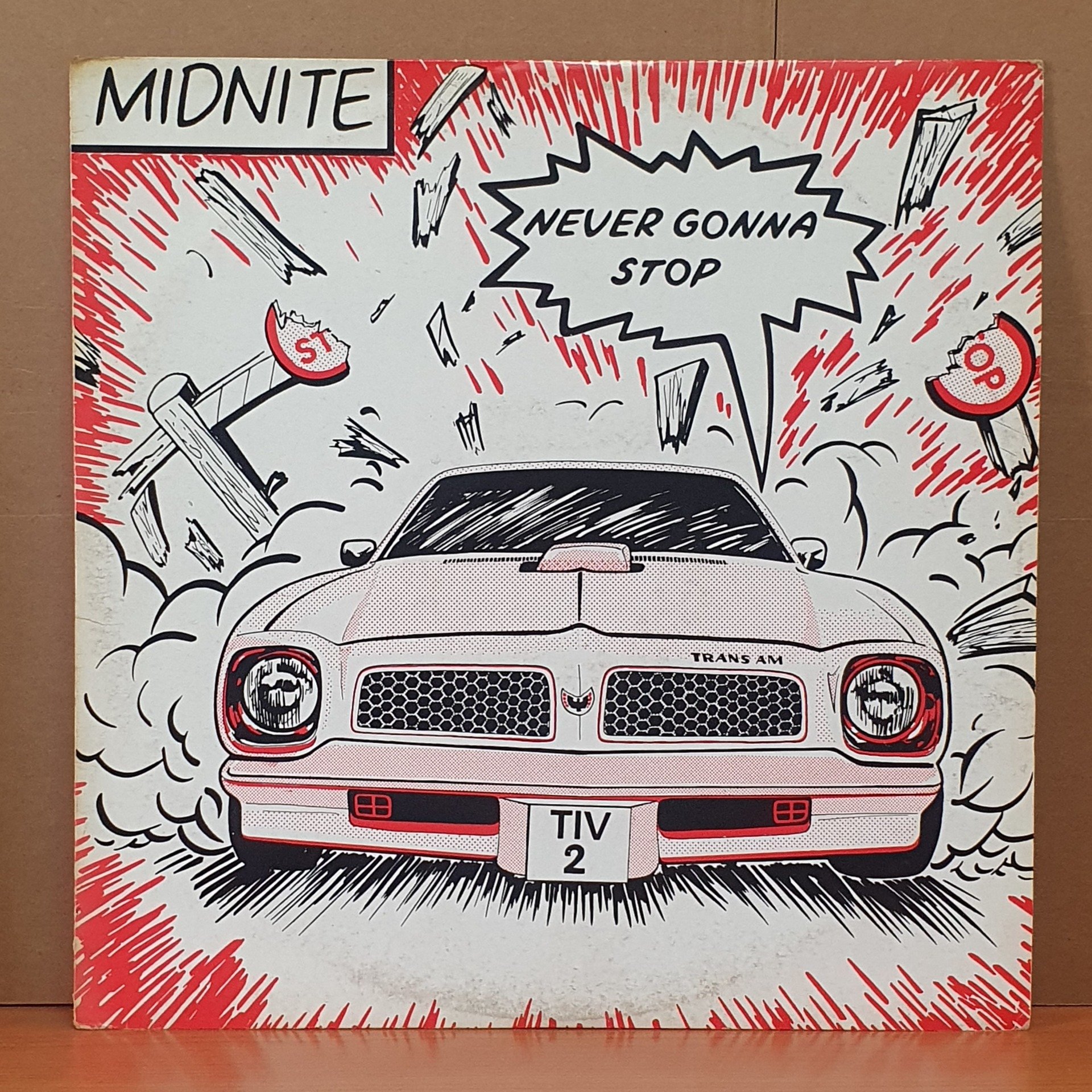 MIDNITE - NEVER GONNA STOP (1983) - 12'' 45RPM MAXI SINGLE 2.EL PLAK
