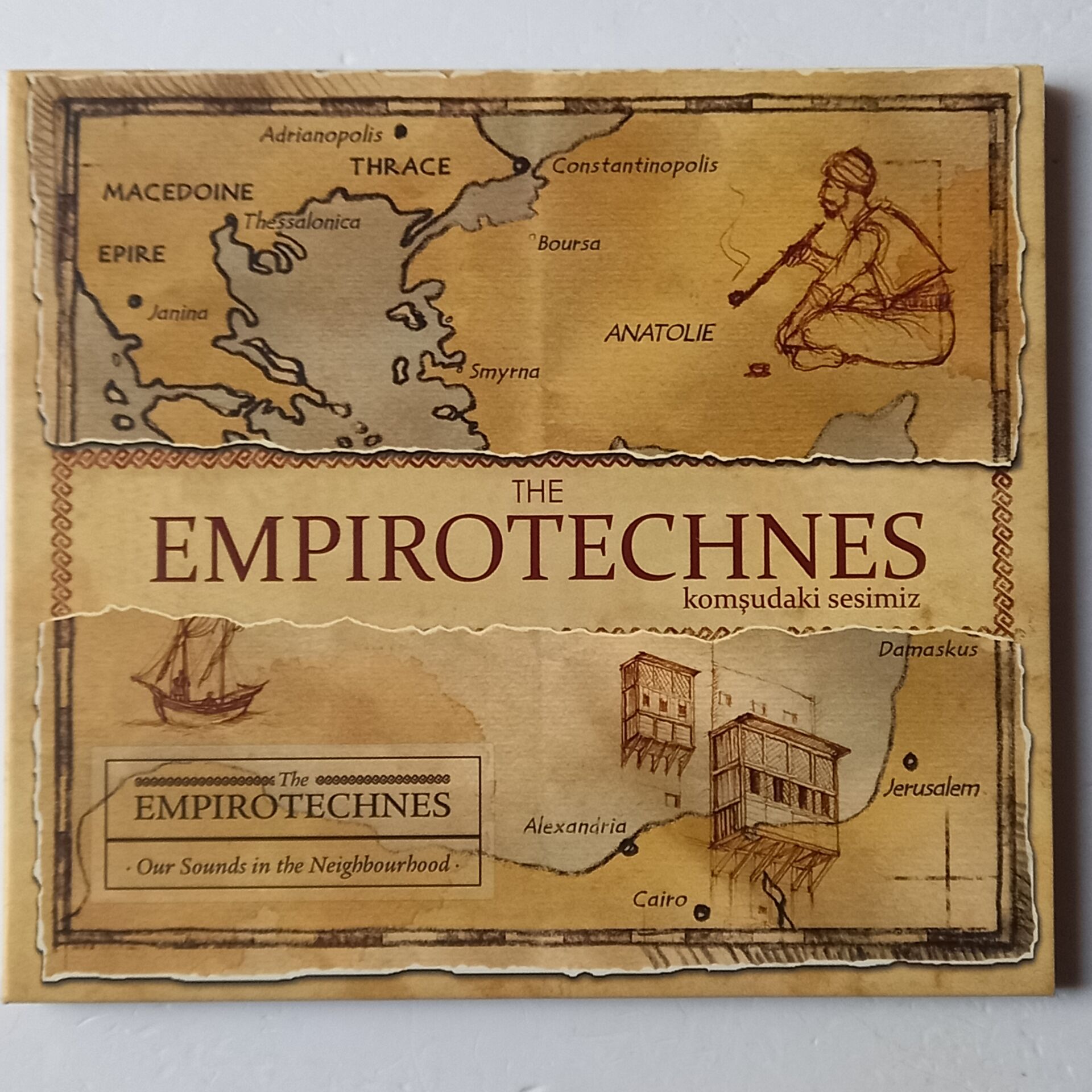 THE EMPIROTECHNES – KOMŞUDAKİ SESİMİZ / OUR SOUNDS IN THE NEIGHBOURHOOD (2011) - CD DIGIPAK 2.EL