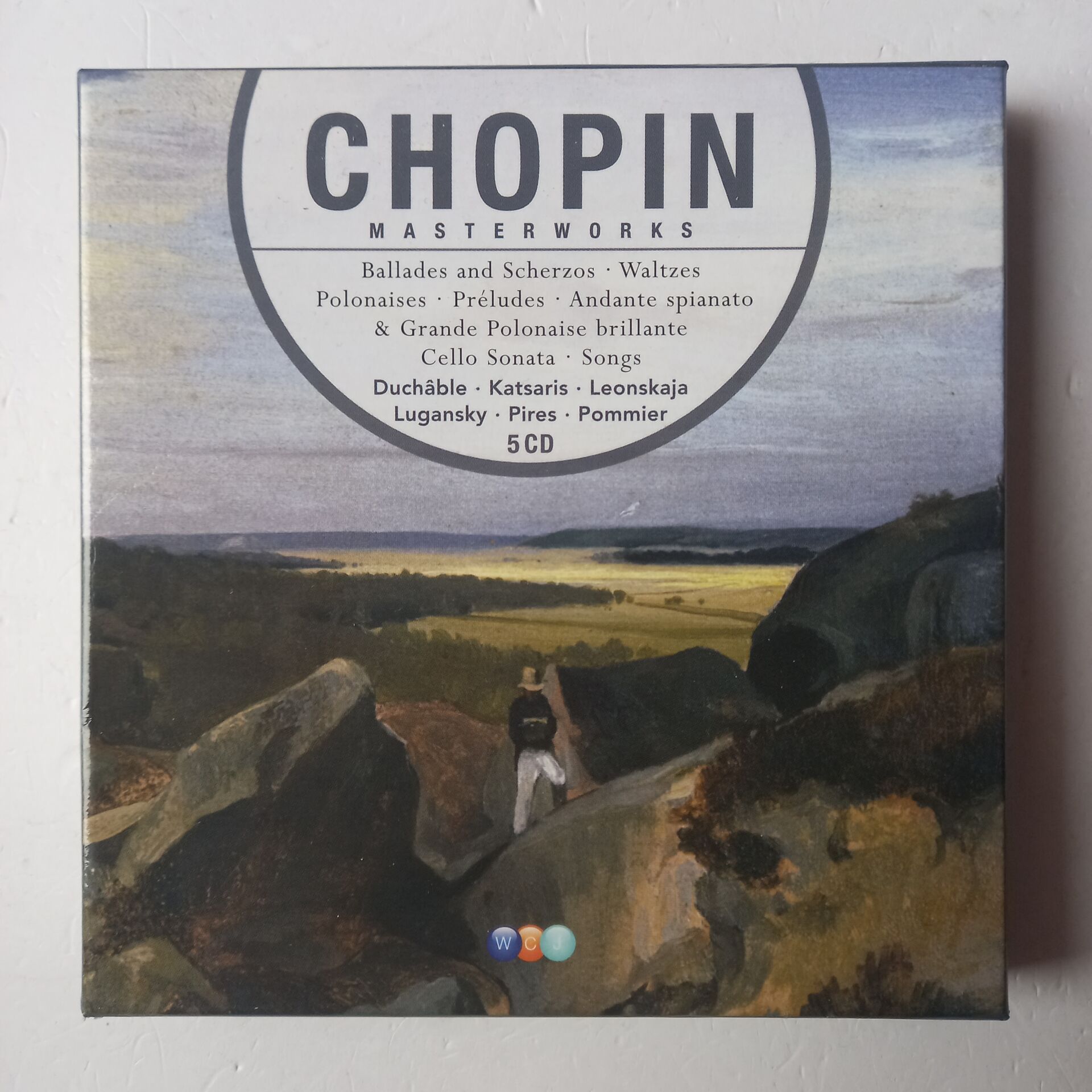 CHOPIN - MASTERWORKS - TELDEC ERATO 5CD 2.EL 
