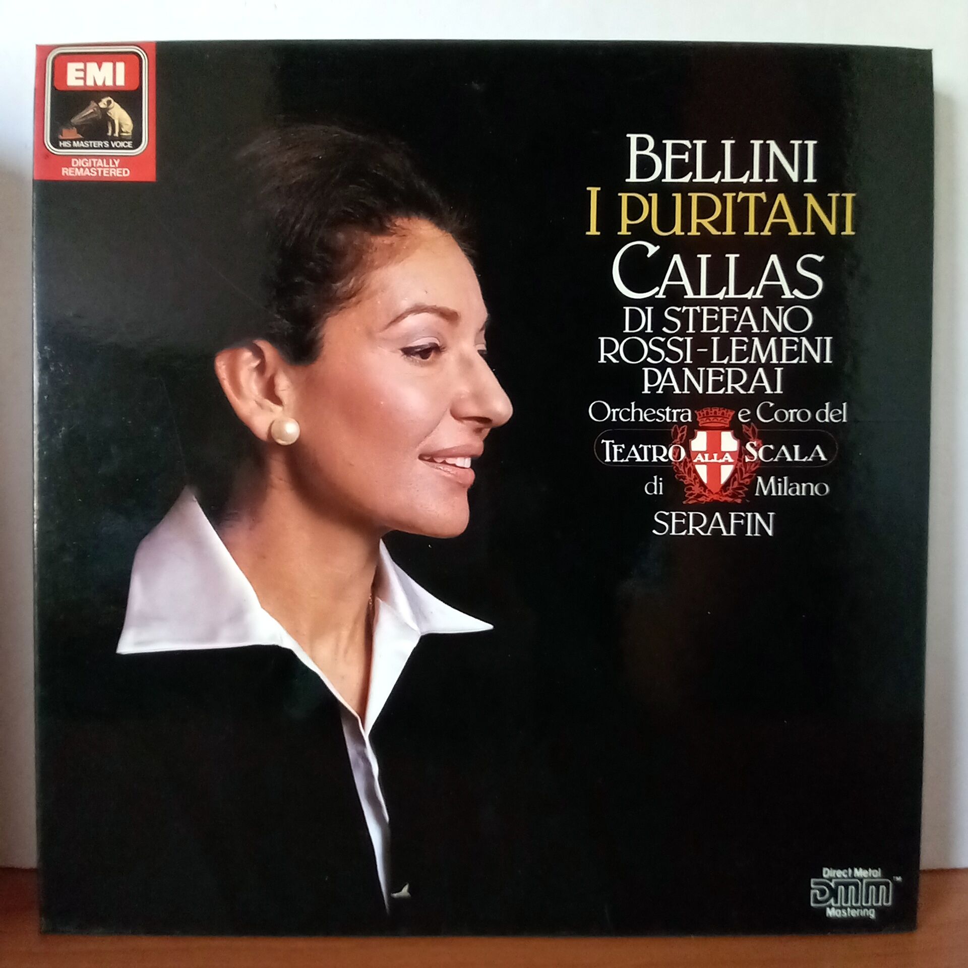 BELLINI: I PURITANI (OPERA IN THREE ACTS) / CALLAS, DI STEFANO, ROSSI-LEMENI, PANERAI, ORCHESTRA E CORO DEL TEATRO ALLA SCALA DI MILANO, SERAFIN (1986) - 2LP BOX SET 2.EL PLAK