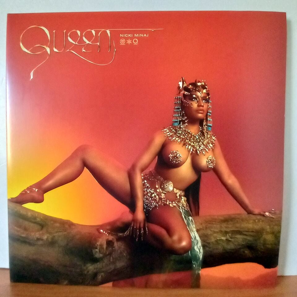 NICKI MINAJ – QUEEN (2018) - 2LP REMASTERED REISSUE ORANGE TRANSPARENT 2.EL PLAK