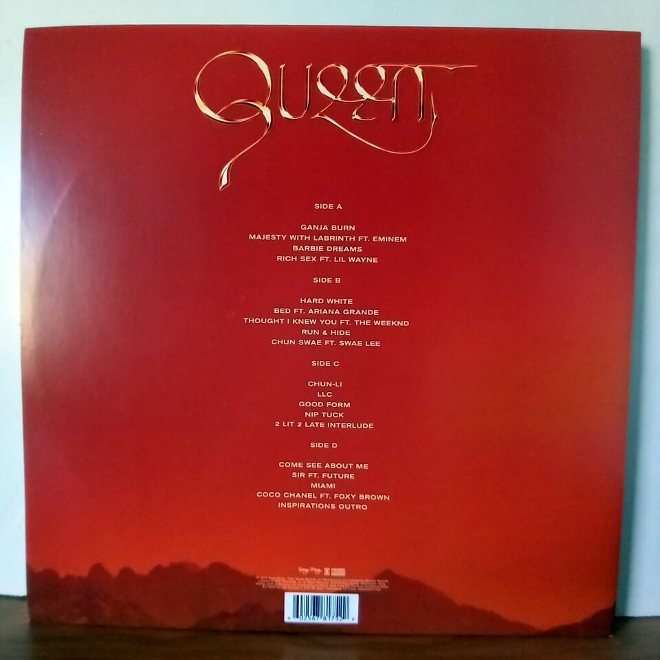 NICKI MINAJ – QUEEN (2018) - 2LP REMASTERED REISSUE ORANGE TRANSPARENT 2.EL PLAK