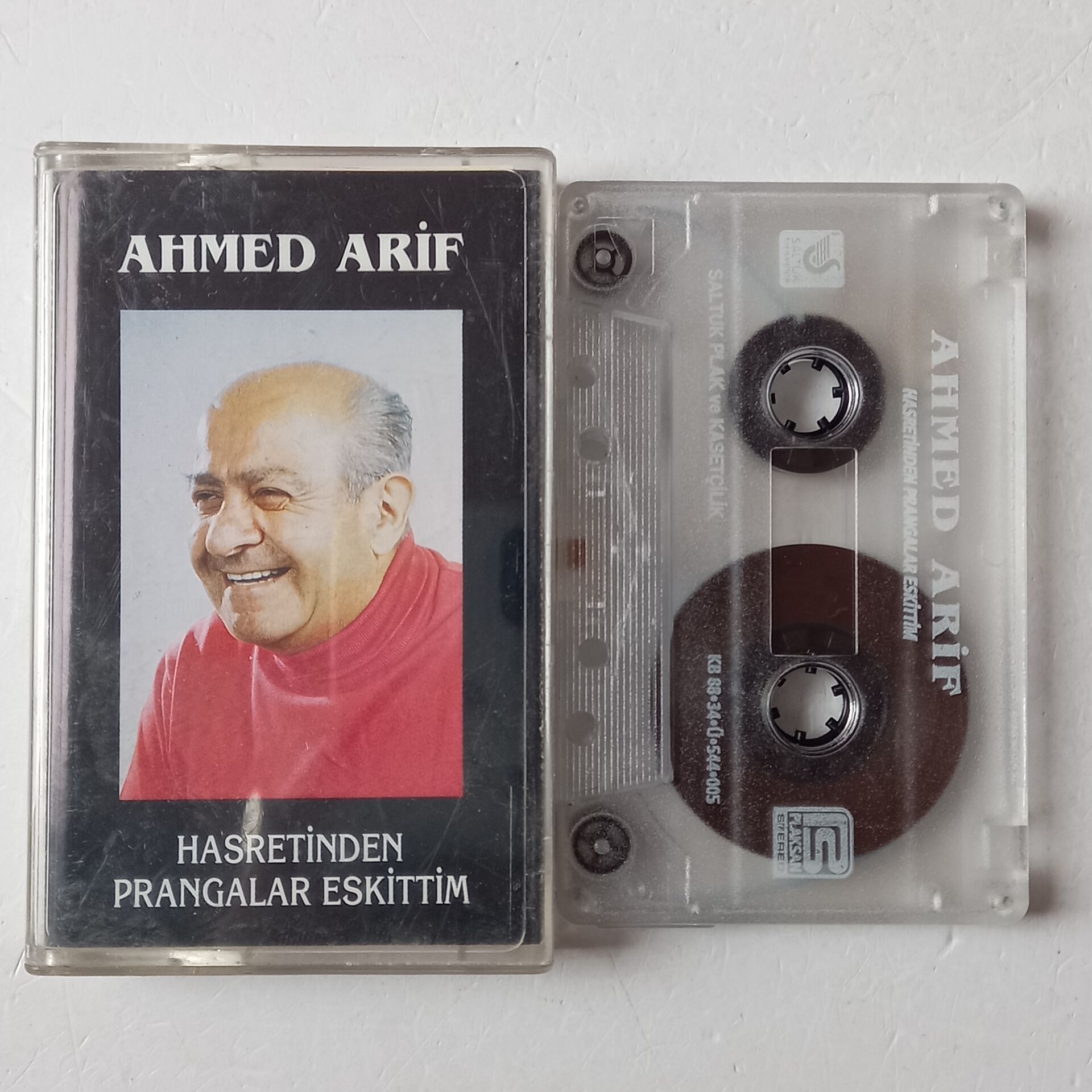 AHMED ARİF - HASRETİNDEN PRANGALAR ESKİTTİM (1988) - KASET 2.EL