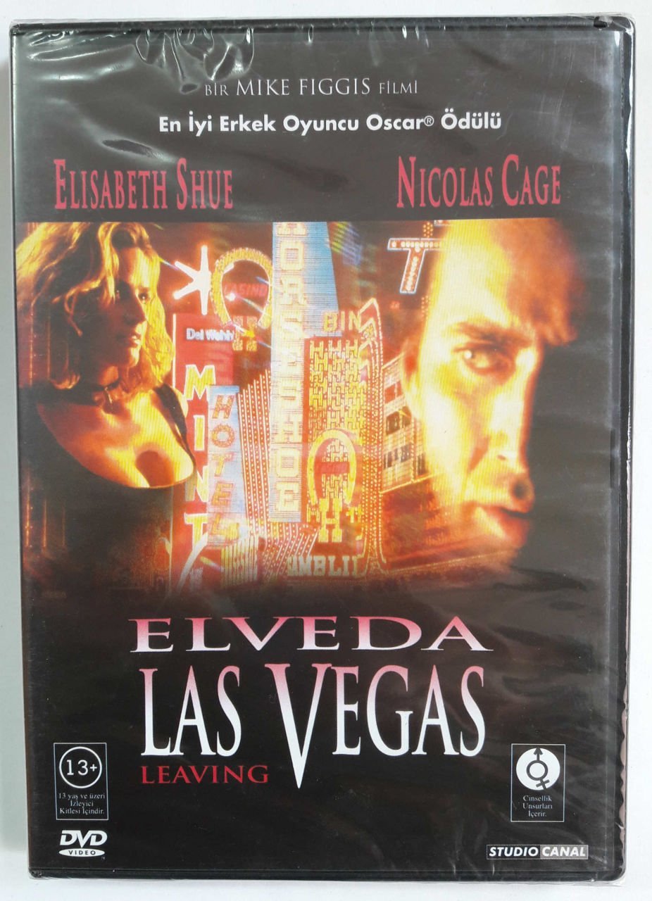 ELVEDA LAS VEGAS - LEAVING LAS VEGAS - ELISABETH SHUE - NICOLAS CAGE - MIKE FIGGIS - DVD SIFIR