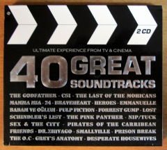 40 GREAT SOUNDTRACKS 2CD 2.EL