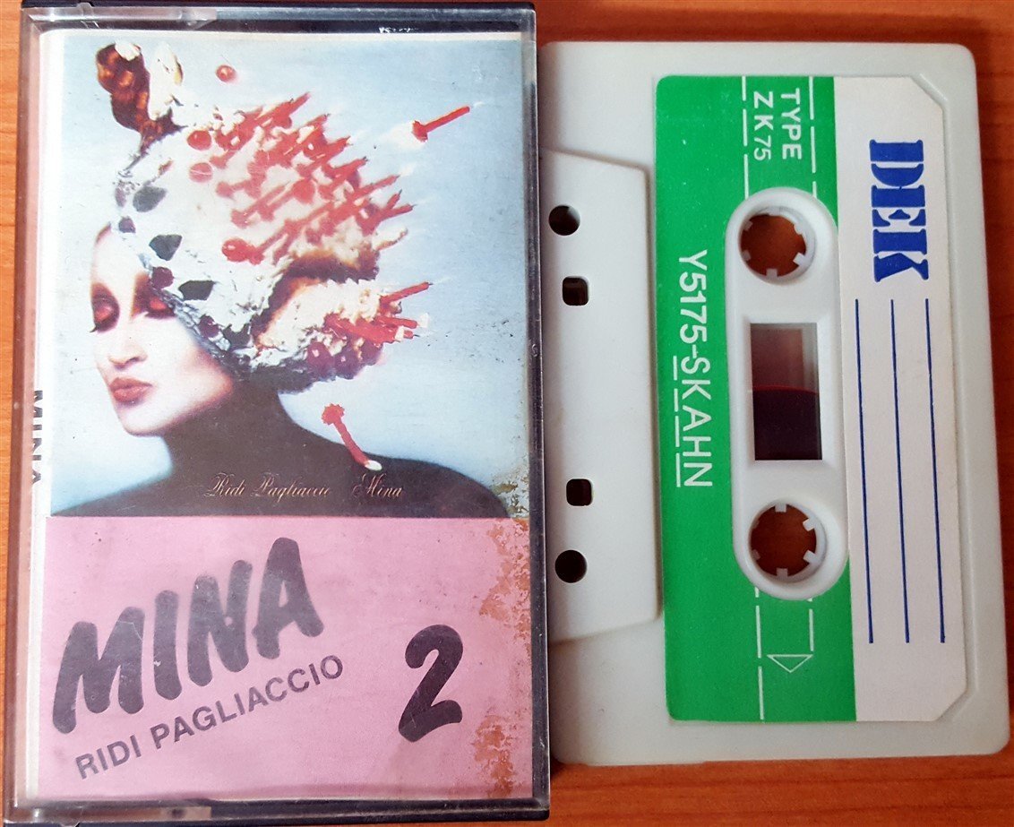 MINA - RIDI PAGLIACCIO VOL 2 CASSETTE ''USED''