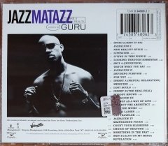 JAZZMATAZZ VOLUME II / THE NEW REALITY HOSTED BY GURU (1992) COLUMBIA CD 2.EL