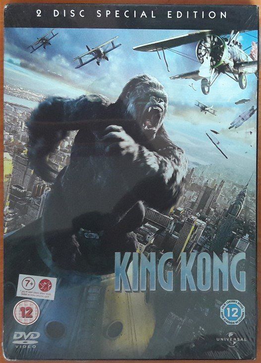 KING KONG (2005) - NAOMI WATTS - JACK BLACK - ADRIEN BRODY - PETER JACKSON - 2xDVD SPECIAL EDITION 2.EL