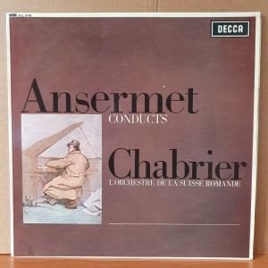 ANSERMET CONDUCTS CHABRIER / L'ORCHESTRE DE LA SUISSE ROMANDE - LP 2.EL PLAK