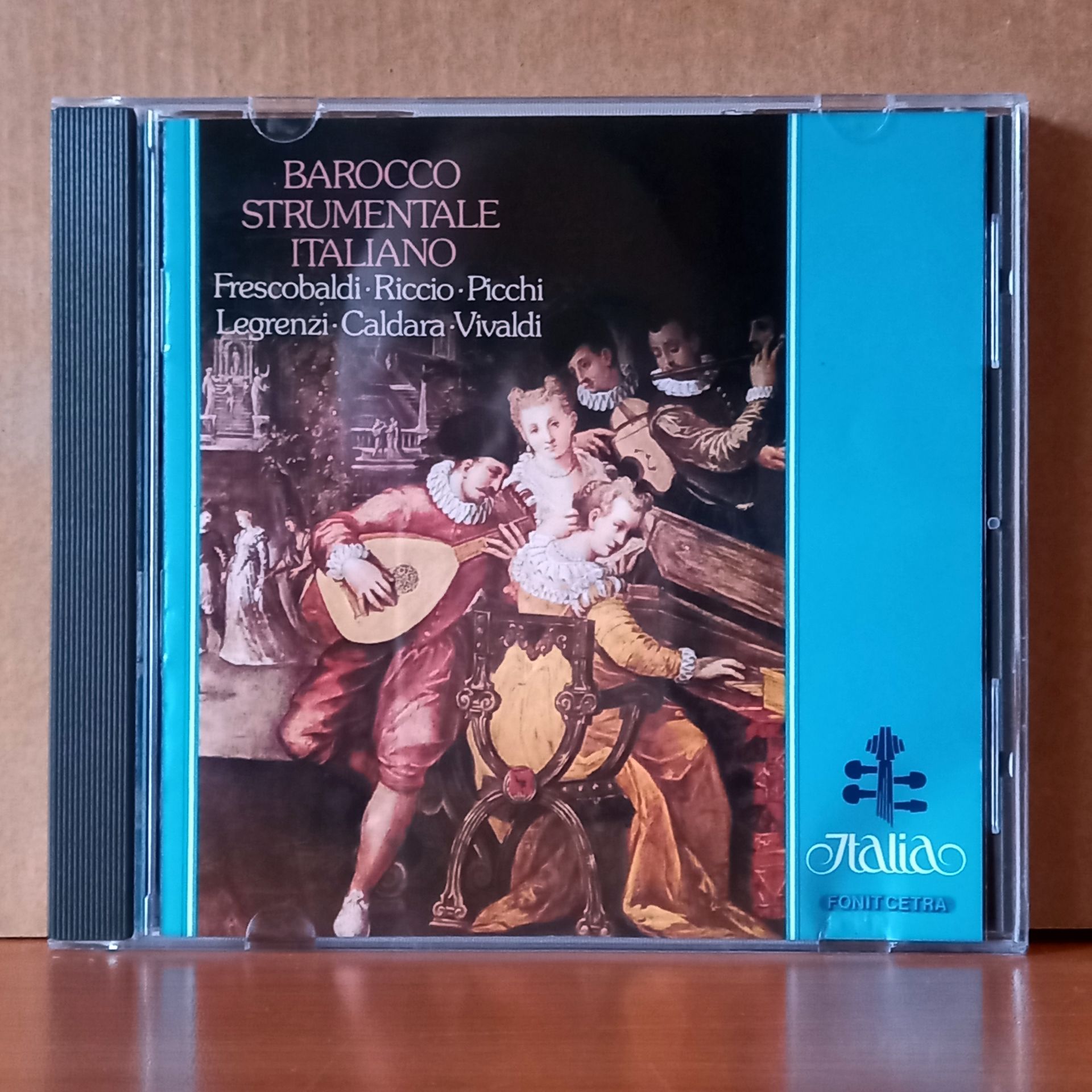 BAROCCO STRUMENTALE ITALIANO / FRESCOBALDI, RICCIO, PICHI, LEGRENZI, CALDARA, VIVALDI (1989) - CD 2.EL