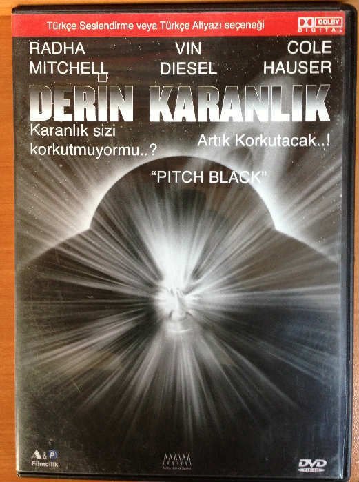 PITCH BLACK - DERİN KARANLIK - VIN DIESEL - DVD 2.EL