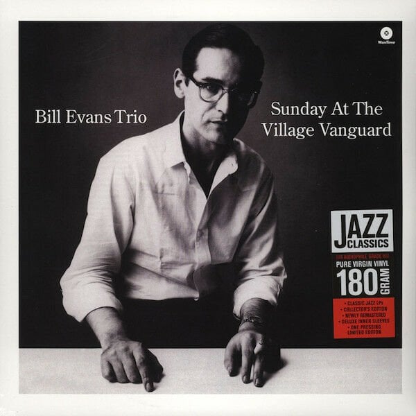 BILL EVANS TRIO - SUNDAY AT THE VILLAGE VANGUARD (1961) - LP 180GR REISSUE SIFIR PLAK