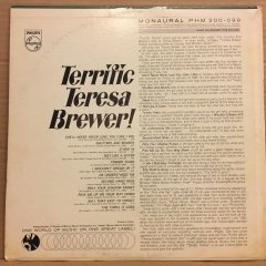 TERESA BREWER - TERRIFIC (1963) MONO 2.EL PLAK