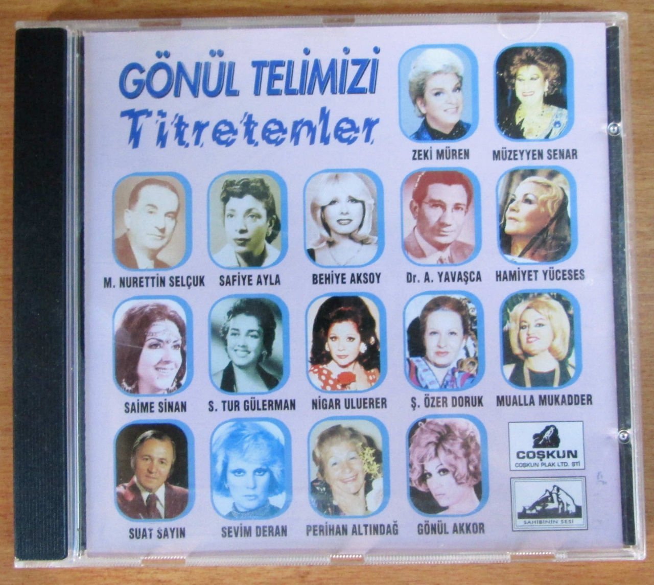GÖNÜL TELİMİZİ TİTRETENLER - KARIŞIK TSM - CD 2.EL