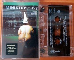MINISTRY - DARK SIDE OF THE SPOON CASSETTE MADE IN GERMANY ''USED''