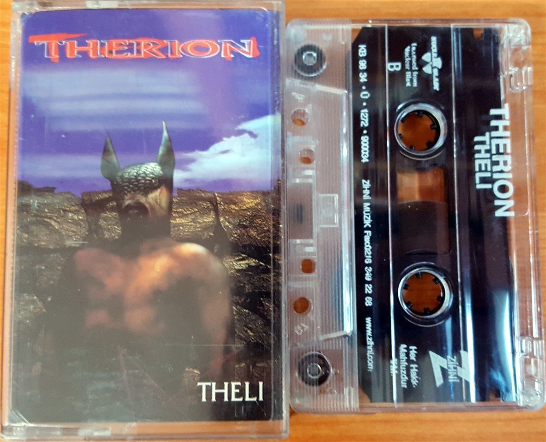 THERION - THELI (1998) ZIHNI CASSETTE MADE IN TURKEY ''USED''