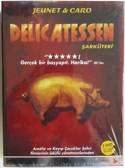 ŞARKÜTERİ - DELICATESSEN - KARIN VIARD - DOMINIQUE PINON - JEUNET & CARO - 2DVD SIFIR