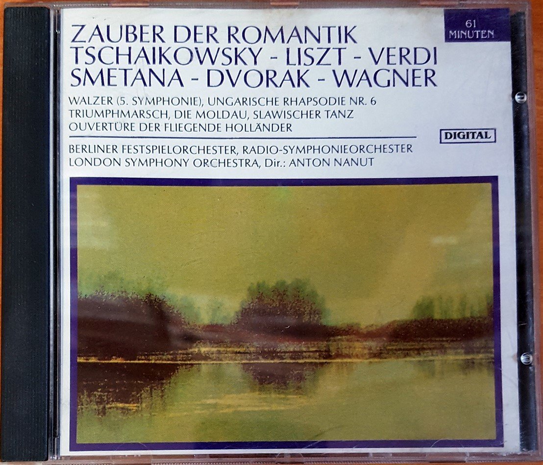 ZAUBER DER ROMANTIK / TCHAIKOVSKY, LISZT, VERDI, SMETANA, DVORAK, WAGNER (1987) CD 2.EL