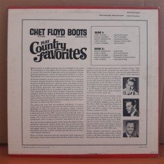 CHET ATKINS, FLOYD CRAMER, BOOTS RANDOLPH PLAY COUNTRY FAVORITES (1968) - LP 2.EL PLAK