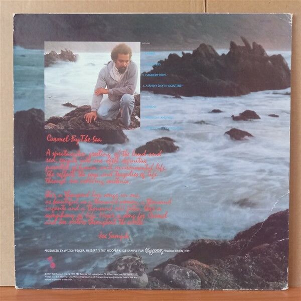 JOE SAMPLE – CARMEL (1979) - LP 2.EL PLAK