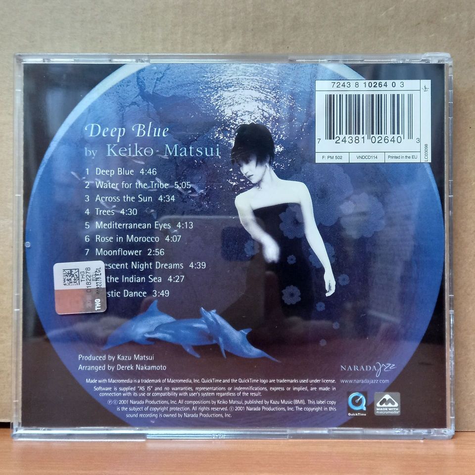 KEIKO MATSUI – DEEP BLUE (2001) - HDCD 2.EL