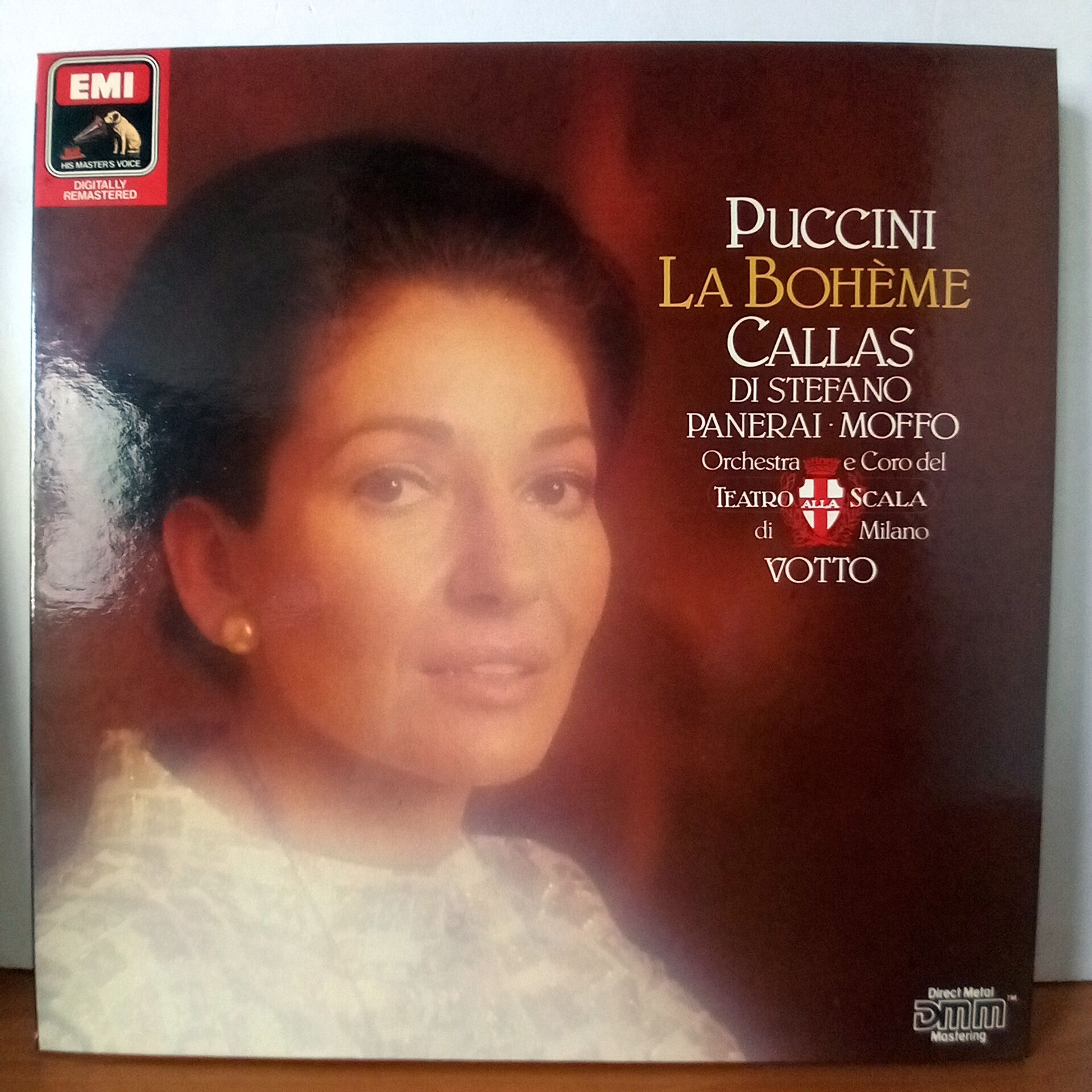 PUCCINI: LA BOHEME / CALLAS, DI STEFANO, PANERAI, MOFFO, ORCHESTRA E CORO DEL TEATRO ALLA SCALA DI MILANO, VOTTO (1987) - 2LP BOX SET 2.EL PLAK