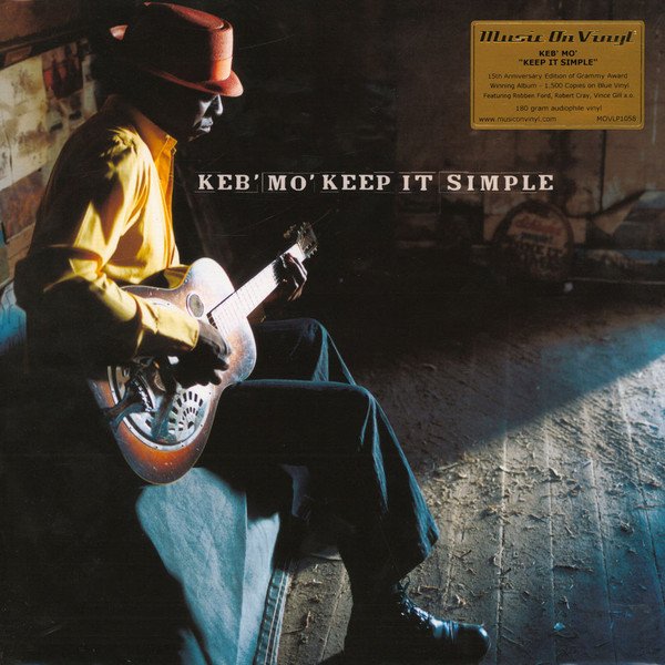 KEB' MO' - KEEP IT SIMPLE (2004) - LP 180GR SIFIR PLAK