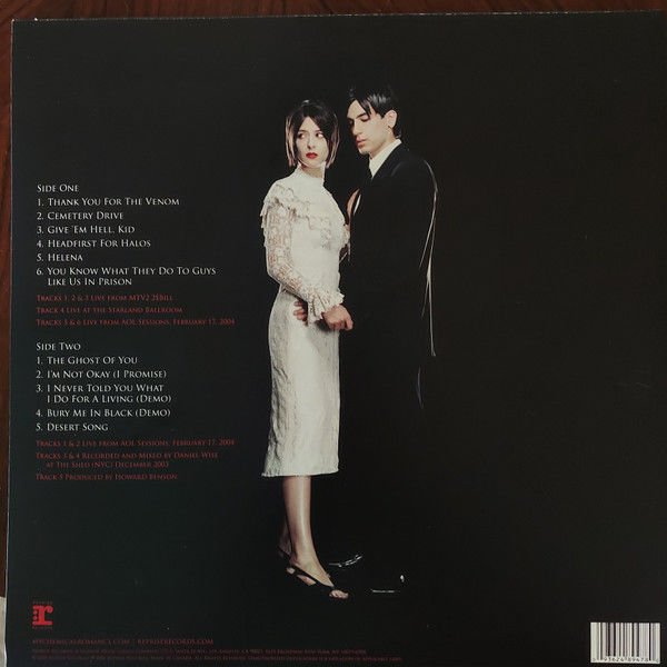 MY CHEMICAL ROMANCE - LIFE ON THE MURDER SCENE / LIVE TRACKS & B SIDES (2006) - LP 2021 EDITION SIFIR PLAK