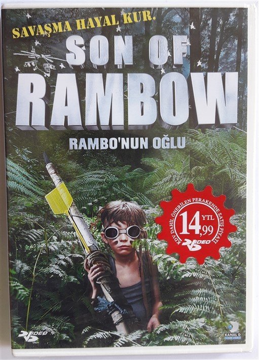 SON OF RAMBOW - RAMBO'NUN OĞLU - DVD SIFIR