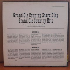 GRAND OLE COUNTRY STARS PLAY GRAND OLE COUNTRY HITS - LP 2.EL PLAK