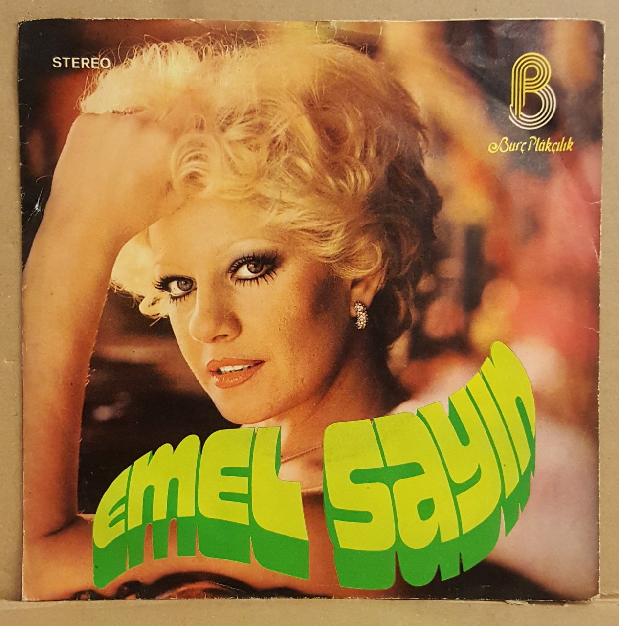 EMEL SAYIN - GİDECEĞİN YERE BENİ DE GÖTÜR / HER ŞEY BİTMİŞTİR DEME - 7'' 45 DEVİR KAPAKLI BURÇ PLAK 2.EL