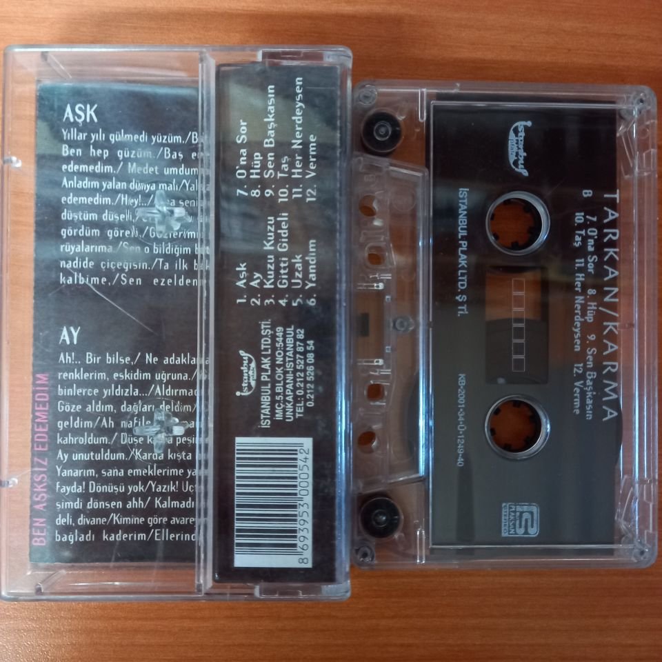 TARKAN - KARMA (2001) - KASET 2.EL
