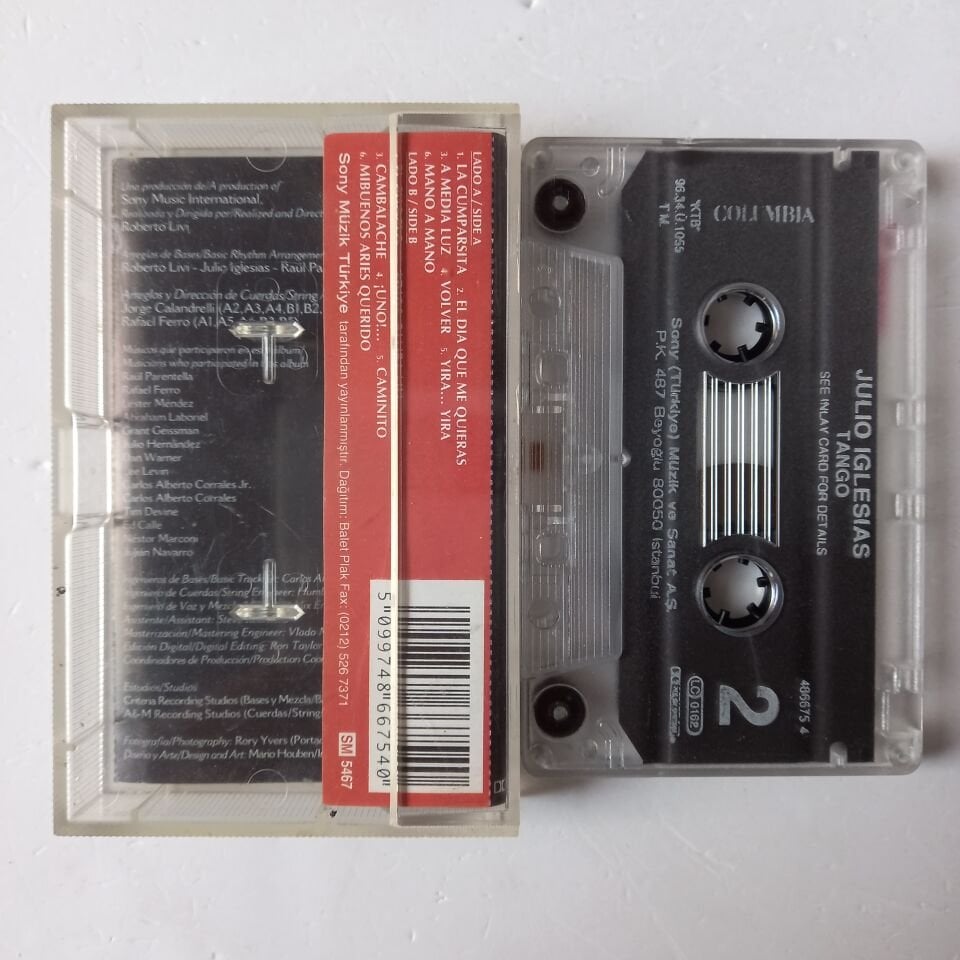 JULIO IGLESIAS - TANGO (1996) - KASET 2.EL