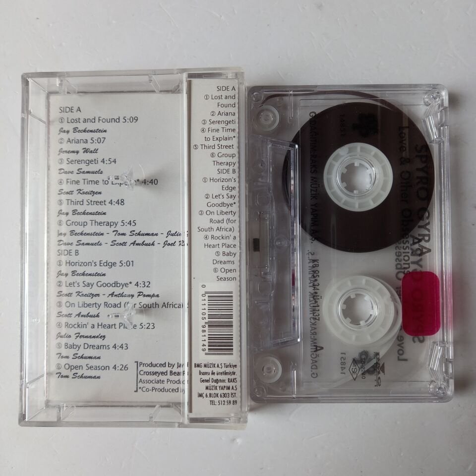 SPYRO GYRA - LOVE & OTHER OBSESSIONS (1995) - KASET 2.EL