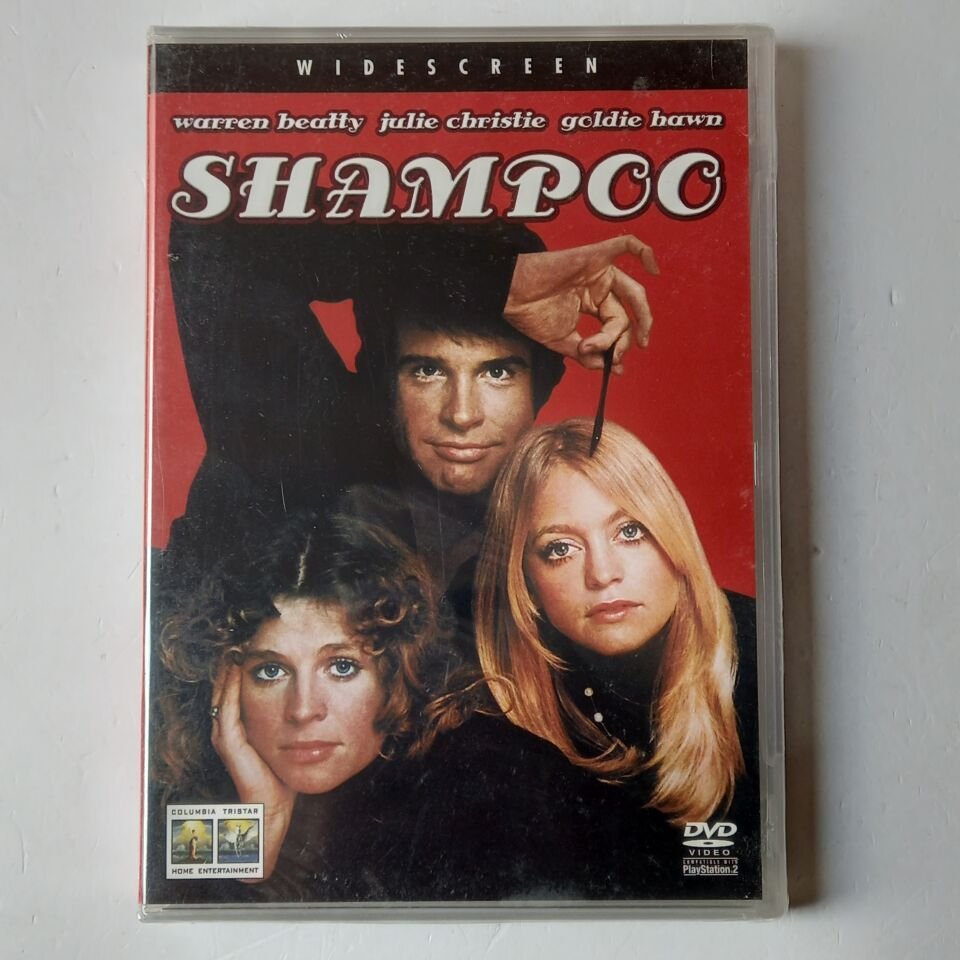 SHAMPOO - WARREN BEATTY, JULIE CHRISTIE, GOLDIE HAWN - DVD AMBALAJINDA SIFIR