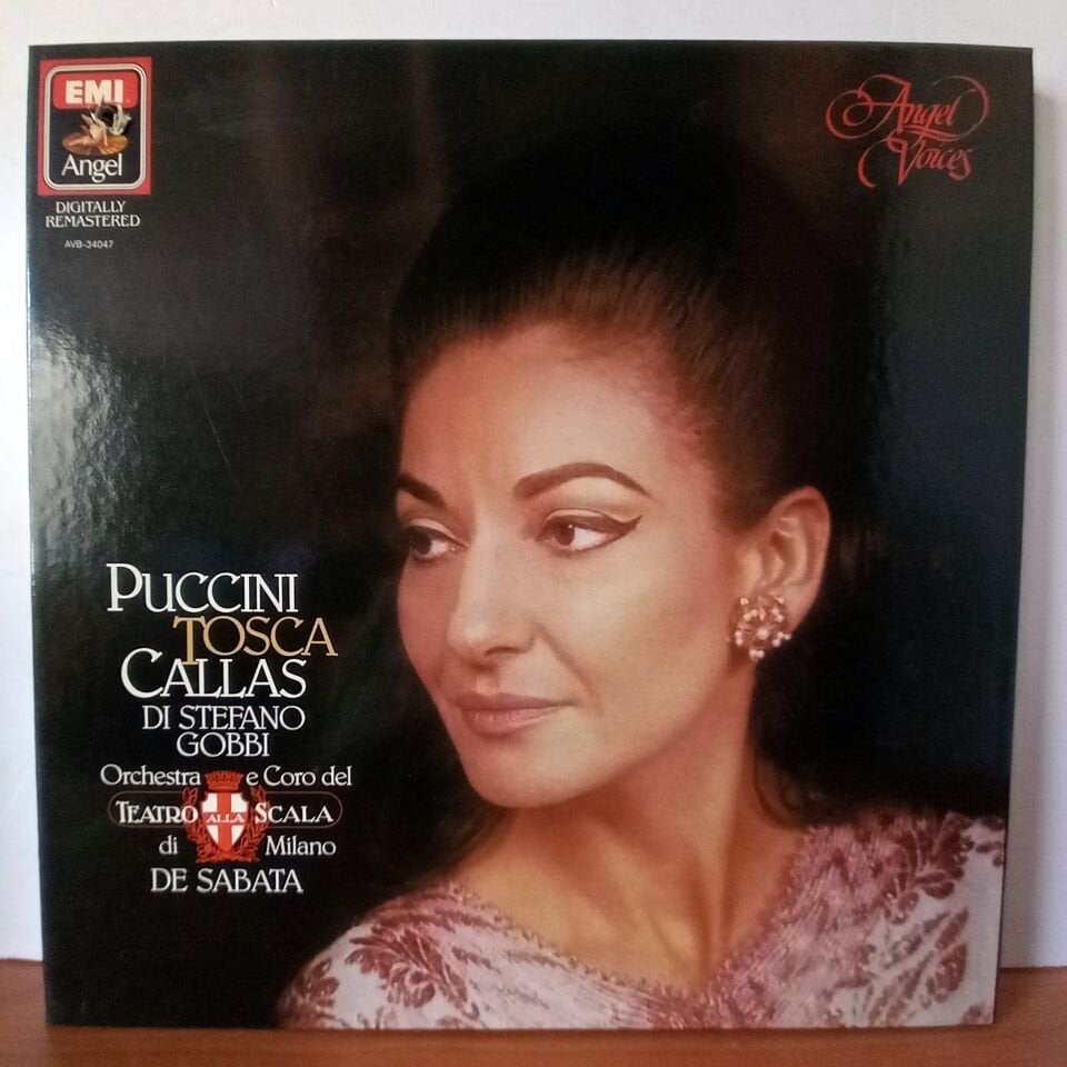 PUCCINI: TOSCA / CALLAS, DI STEFANO, GOBBI, LA SCALA ORCHESTRA AND CHOIRS, VICTOR DE SABATA (1953) - 2LP BOX SET 2.EL PLAK