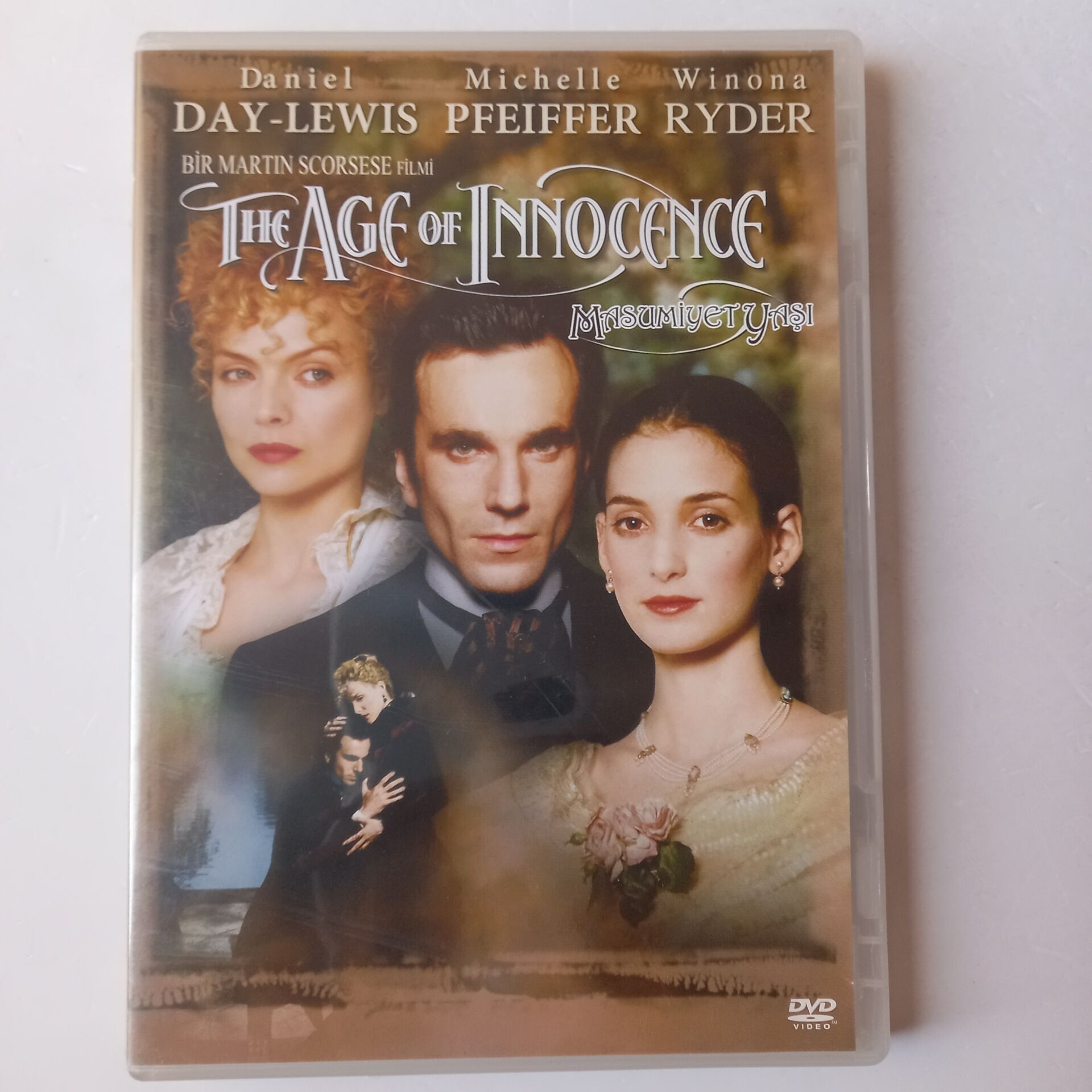 THE AGE OF INNOCENCE / MASUMİYET YAŞI - MARTIN SCORSESE, DANIEL DAY LEWIS, WINONA RYDER - DVD 2.EL