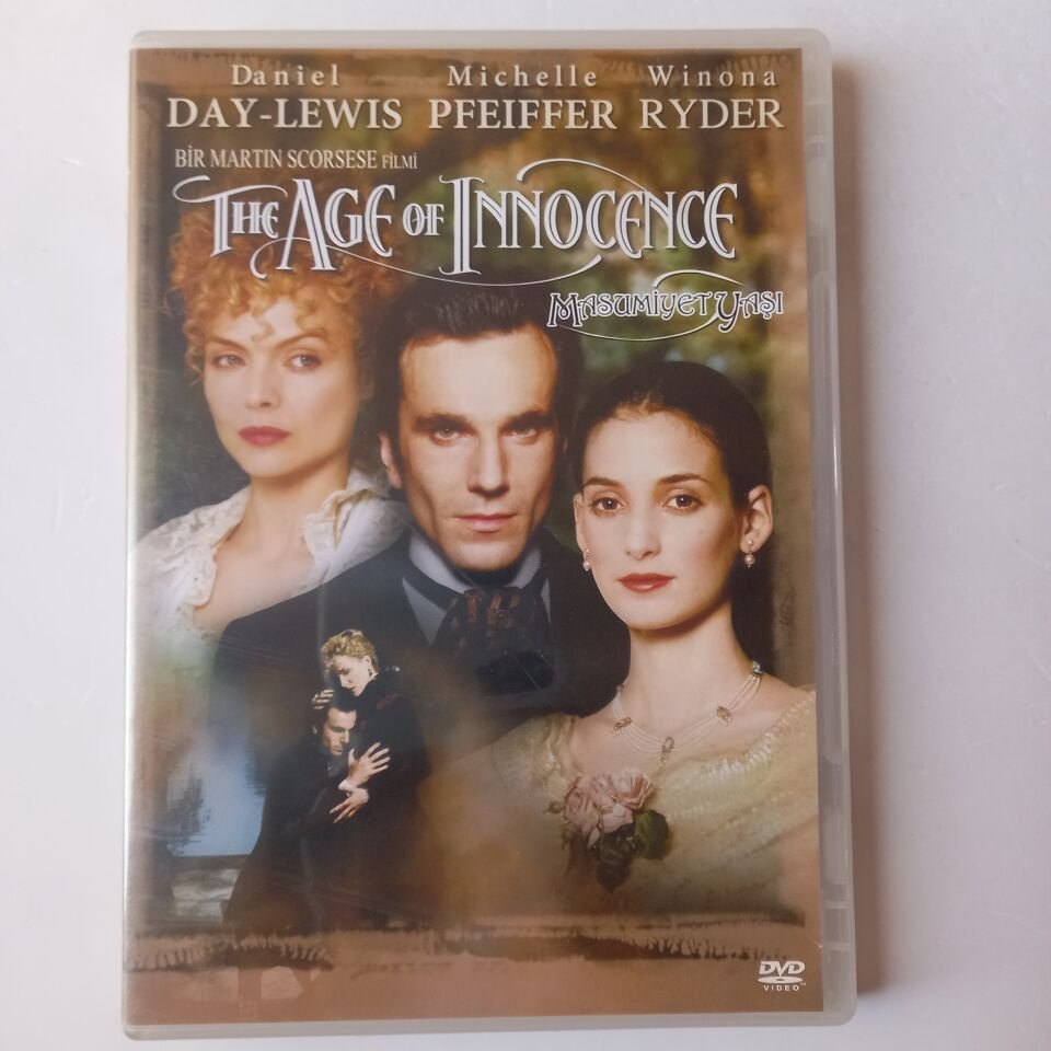 THE AGE OF INNOCENCE / MASUMİYET YAŞI - MARTIN SCORSESE, DANIEL DAY LEWIS, WINONA RYDER - DVD 2.EL