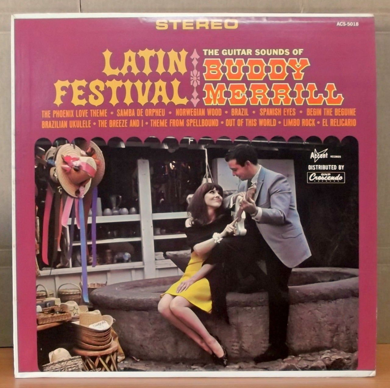 BUDDY MERRILL Guitar LATIN FESTIVAL - LP 2.EL
