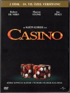 CASINO - ROBERT DE NIRO - SHARON STONE - JOE PESCI - MARTIN SCORSESE - 2DVD 2.EL