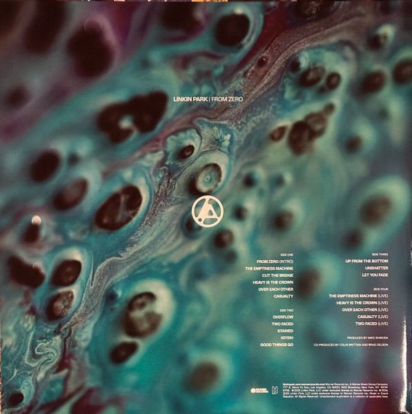 LINKIN PARK - FROM ZERO (2024) - 2LP 2025 TRANSLUCENT EMERALD GREEN COLOURED DELUXE EDITION SIFIR PLAK