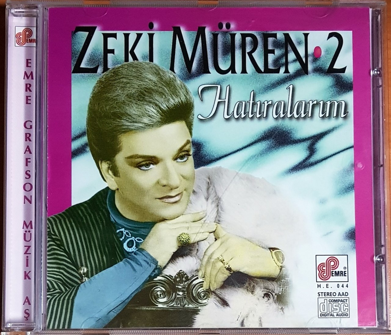 ZEKİ MÜREN - 2 / HATIRALARIM (1994) EMRE GRAFSON CD 2.EL