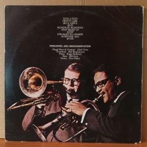CLARK TERRY & BOBBY BROOKMEYER QUINTET - STRAIGHT NO CHASER (1971) - LP 2.EL PLAK