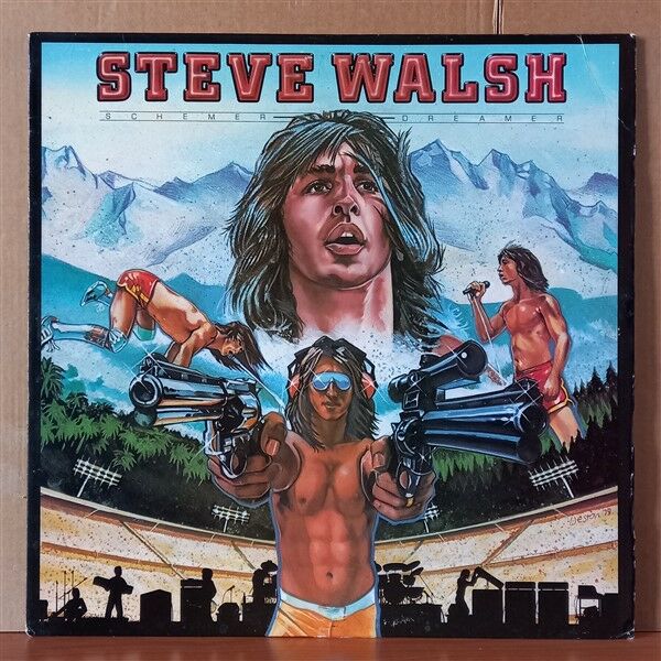 STEVE WALSH – SCHEMER DREAMER (1980) - LP 2.EL PLAK