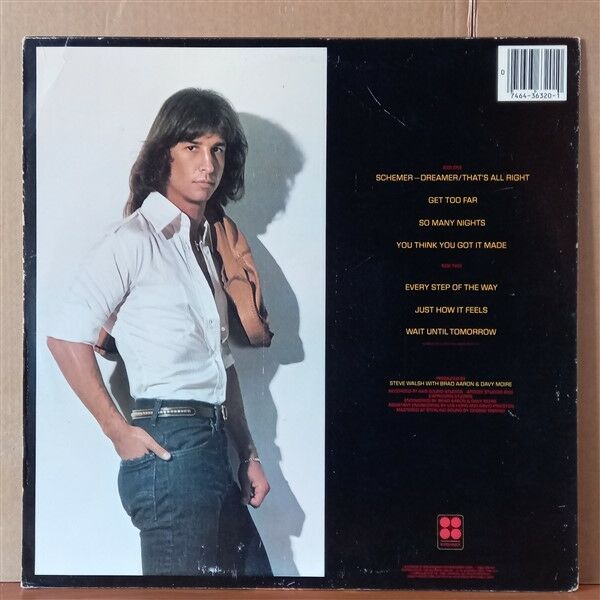 STEVE WALSH – SCHEMER DREAMER (1980) - LP 2.EL PLAK