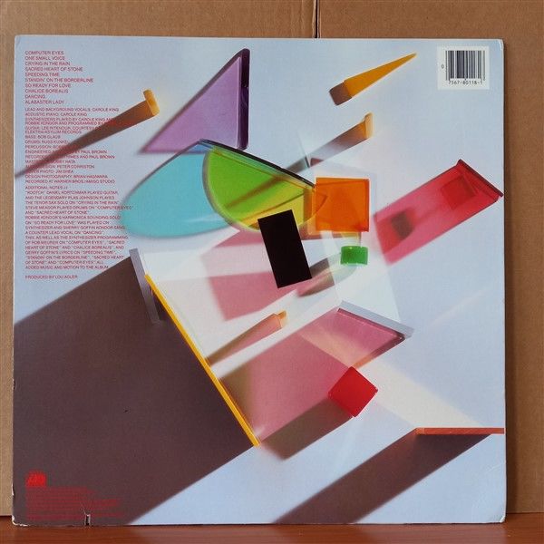 CAROLE KING – SPEEDING TIME (1983) - LP 2. EL PLAK