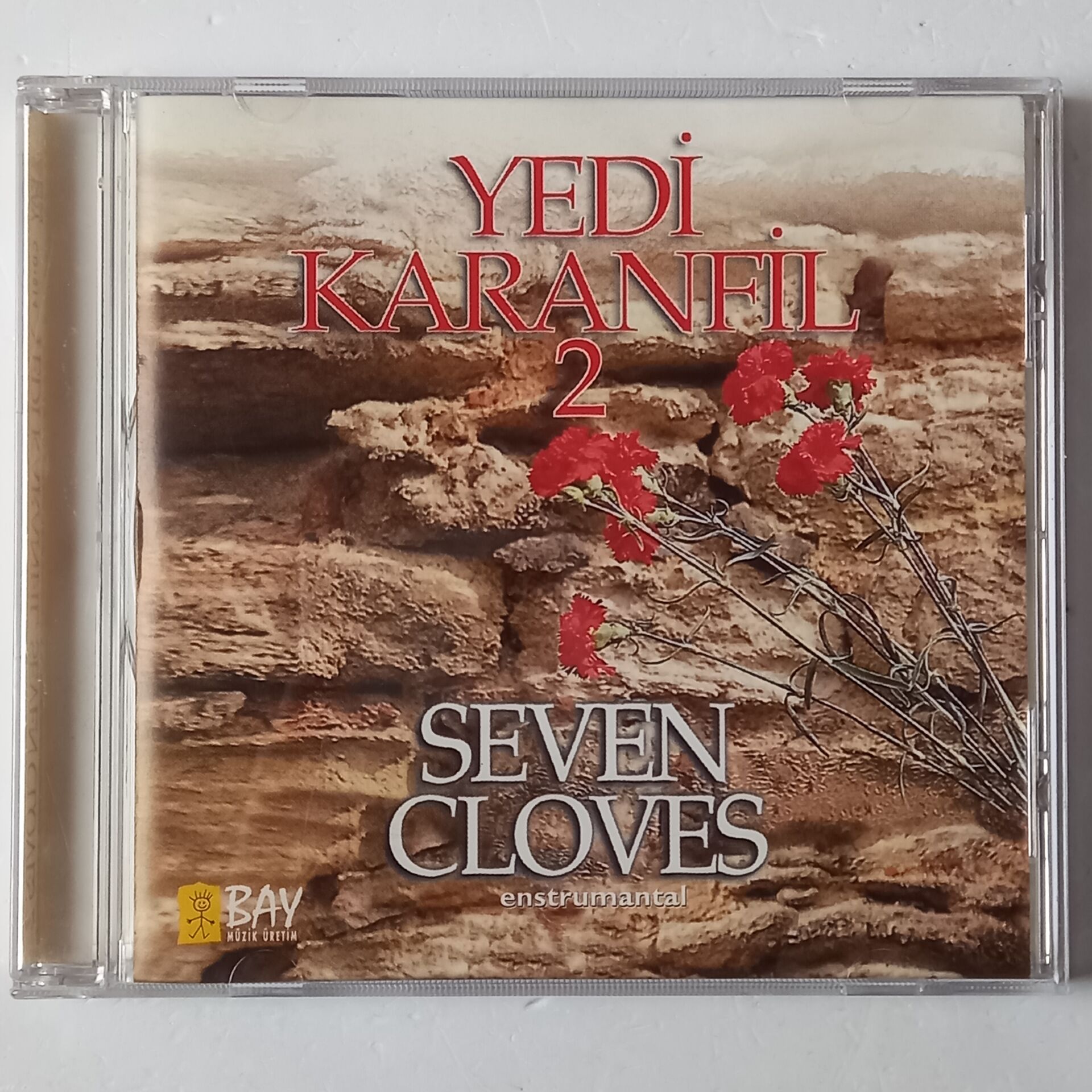 YEDI KARANFİL – SEVEN CLOVES 2 / ENSTRUMANTAL (1991) - CD 1997 REISSUE 2.EL